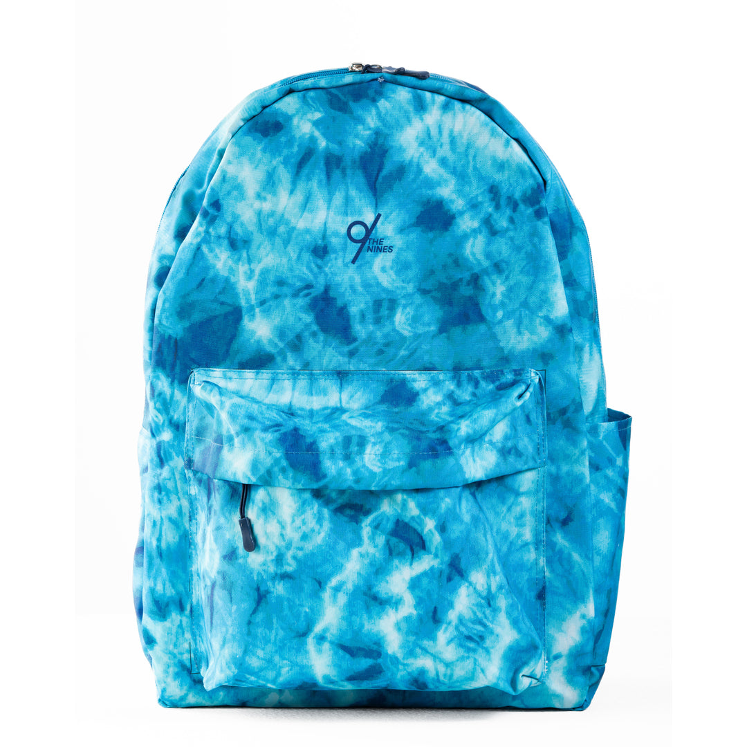 Blue tie dye backpack best sale